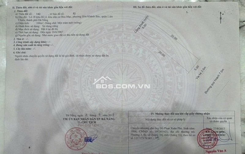 Đất mặt tiền đường 7m5 Bàu Mạc 21 đối lưng Nguyễn An Ninh, ngã 5 sắp thông xe